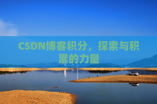 CSDN博客积分，探索与积累的力量